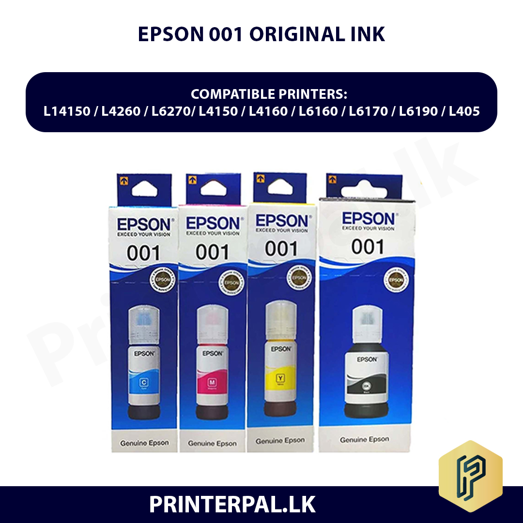 Epson 001 Original Ink Bottle Sri Lanka | Buy Online