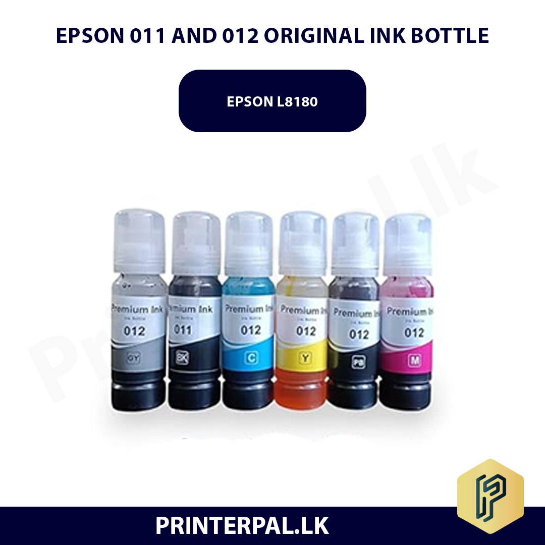 Epson 011 & 012 Original Ink Bottle Sri Lanka | Genuine Ink